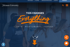 Johnson University Website