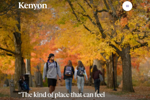 Kenyon College Website