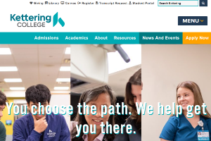 Kettering College Website