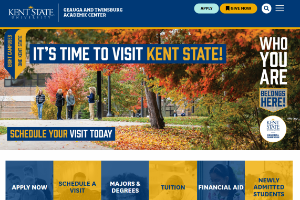 Kent State University at Geauga Website