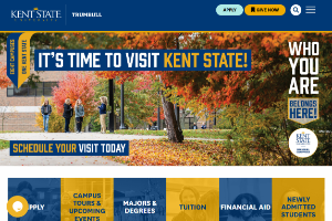 Kent State University at Trumbull Website