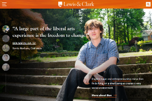 Lewis & Clark College Website