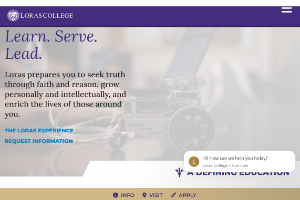 Loras College Website