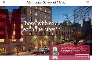 Manhattan School of Music Website