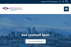 Metropolitan State University of Denver Website