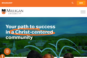 Milligan University Website