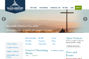 Nazarene Bible College Website
