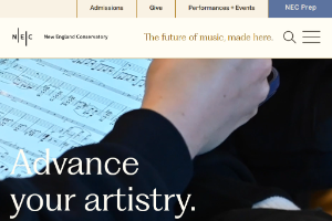 New England Conservatory of Music  Website