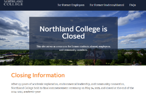 Northland College Website