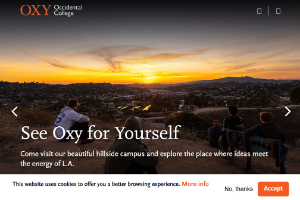 Occidental College Website