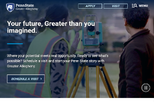 Penn State Greater Allegheny  Website