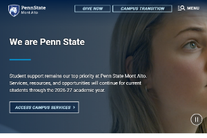 Penn State Mont Alto Website