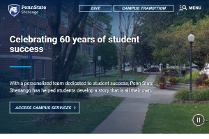 Penn State Shenango Website