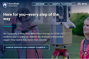 Penn State Wilkes-Barre Website