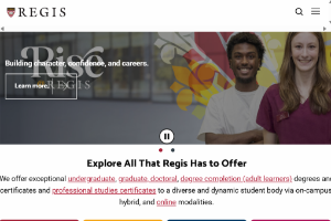Regis College Website