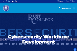 Rust College Website