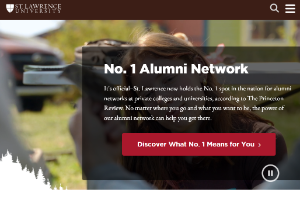 St. Lawrence University Website