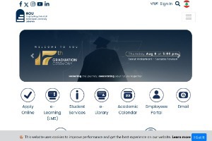 Arab Open University Website