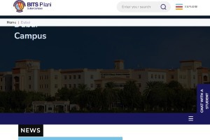 BIRLA Institute of Technology and Science Pilani Dubai Campus Website