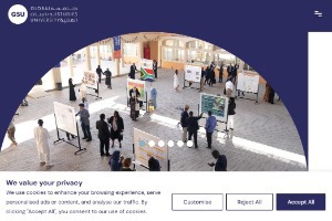 Global Studies University Sharjah Website
