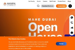 Manipal Academy of Higher Education Website