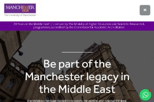 University of Manchester Dubai Website