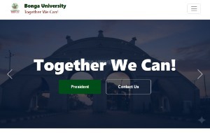 Bonga University Website
