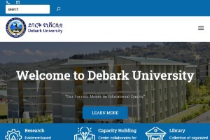Debark University Website