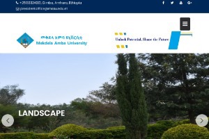 Mekdela Amba University Website