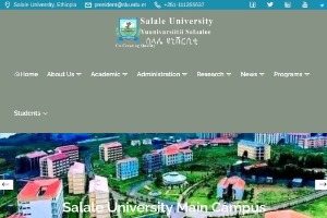 Selale University Website