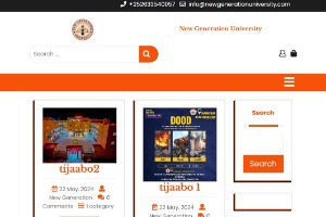 New Generation University Website