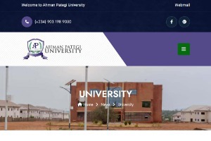 Admiralty University Website