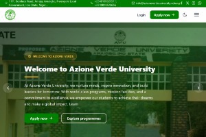 Azione Verde University Website