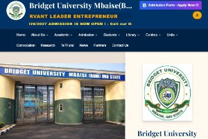 Bridget University Website