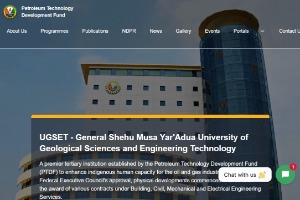 College of Petroleum and Energy Studies Website