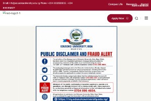 Edusoko University Website