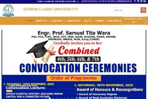 Edwin Clark University Website