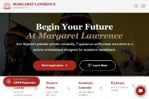 Margaret Lawrence University Website