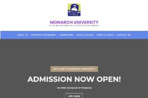Monarch University Website