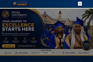 Peter University Website