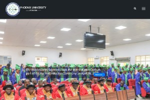 Phoenix University Website