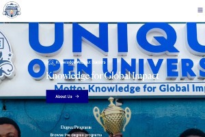 Unique Open University Website