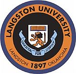 Langston University Logo Langston University Logo