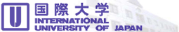 International University of Japan Logo
