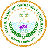Notre Dame of Dadiangas University Logo