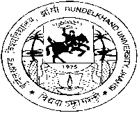 Bundelkhand University Logo Bundelkhand University Logo