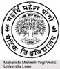 Maharishi Mahesh Yogi Vedic University Logo Maharishi Mahesh Yogi Vedic University Logo