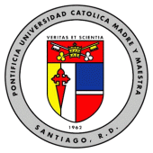 Pontifical Catholic University Madre y Maestra Logo