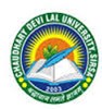 Chaudhary Devi Lal University Logo