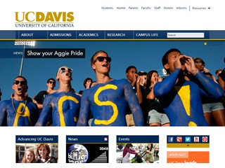 University of California, Davis Website